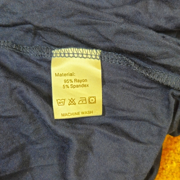 PP Young Casual Flutter V-Neck Solid A Line Dress with Pockets Size L - Picture 9 of 11